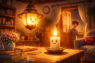 الشَّمعَة لَمعَة