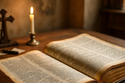 سِفِر صموئيل الأول - الفصل السابع عشر - ٢ - أوائل عهد شاول - عنوان المقطع المبارزة داود يقتل جليات - الآيات الأربعون حتَّى الرابعة والخمسون