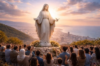 النَّحّاتُ وَتِمثالُ السَّلام