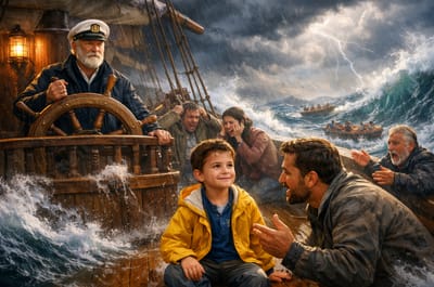 اللهُ قبْطانُ سَفِينَتِي