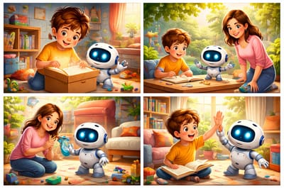 نُور وَالرُّوبوت الطَّيِّب