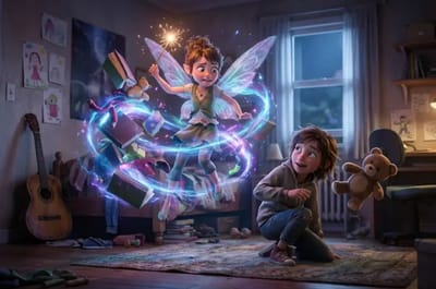 غَيمَة الجنِّيَّة الحَارِسَة وماتيلدا