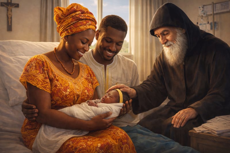 أعجوبة جديدة! "مار شَربِيلُو غْلوريا"… إسمٌ وُلِدَ مِن أَعجوبة - - شَفاعَة عابِرَة الحُدود… مِن لُبنان إِلى أَفريقيا !