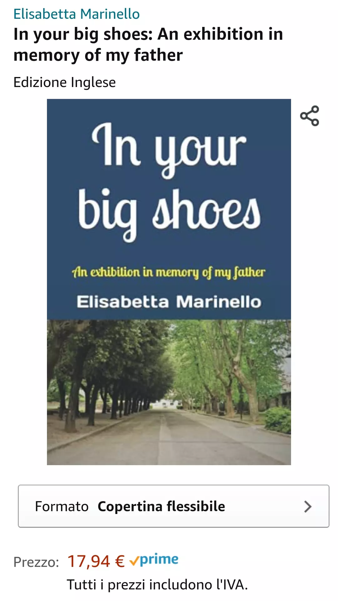 In your big shoes by Elisabetta Marinello