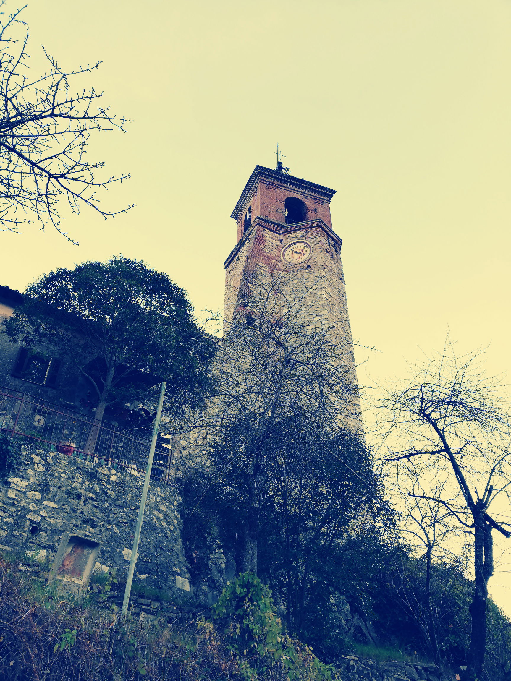 Greccio Torre campanaria della Collegiata