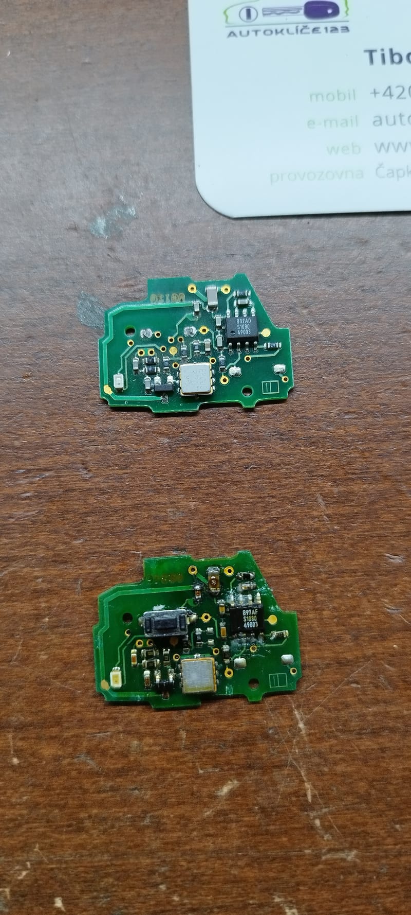 Ztrata posledního klíče+ immo off