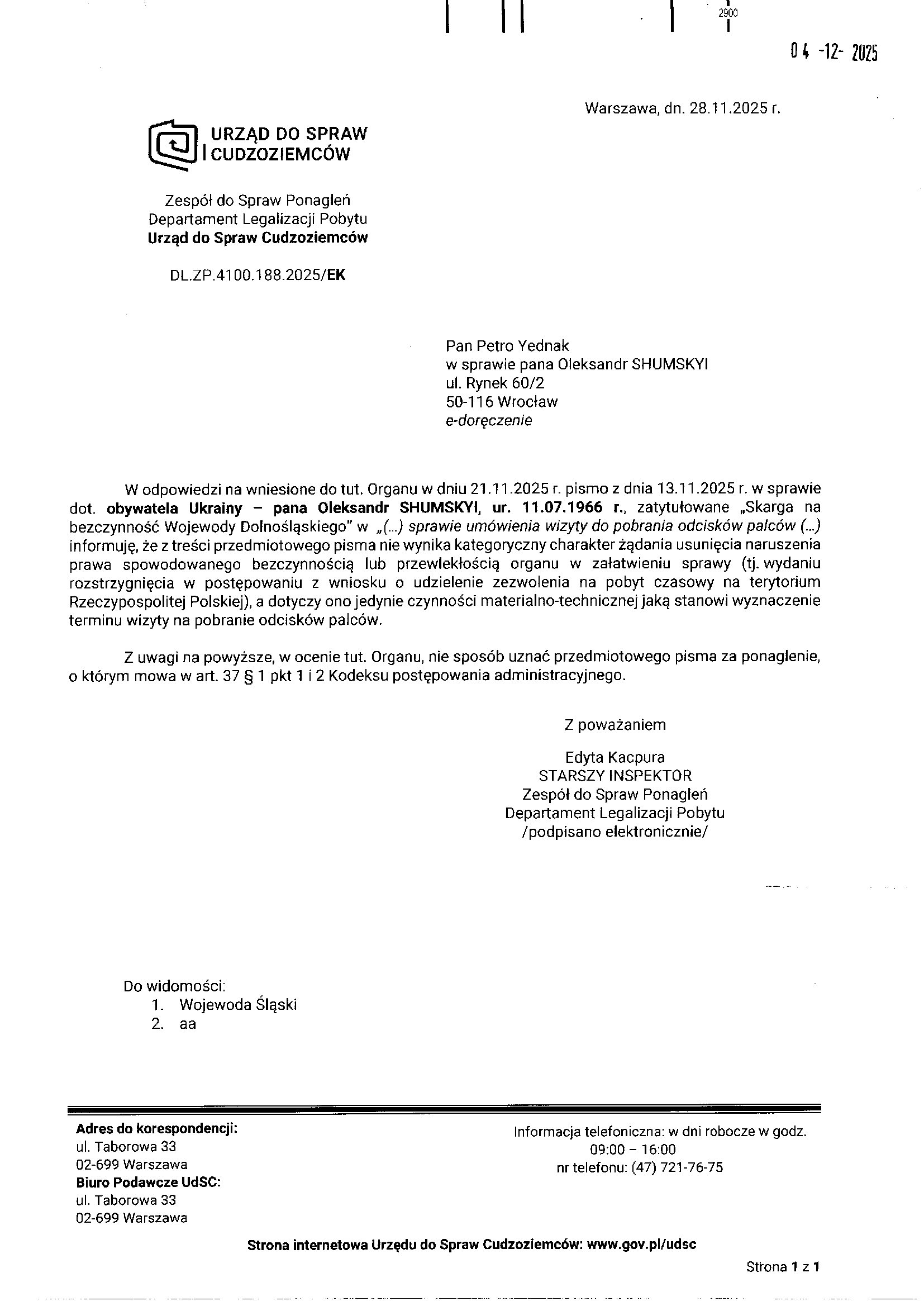 Urząd do Spraw Cudzoziemców