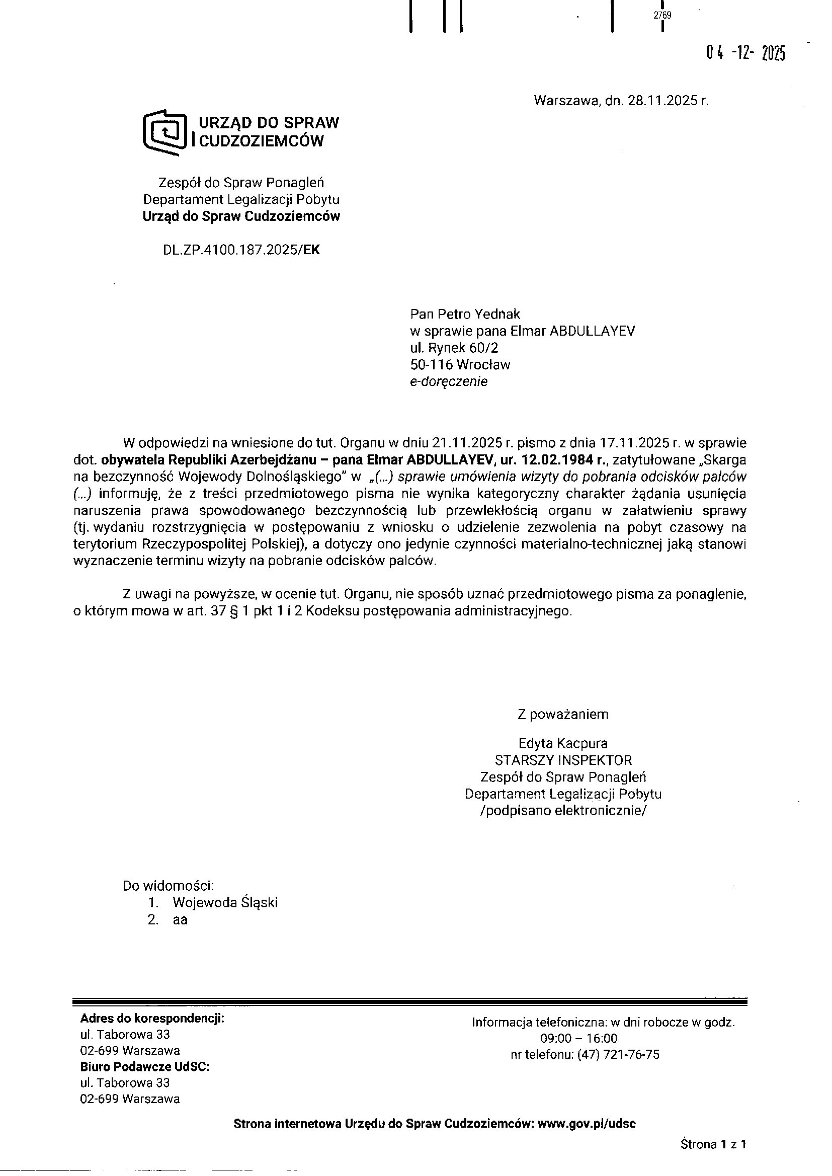 Urząd do Spraw Cudzoziemców