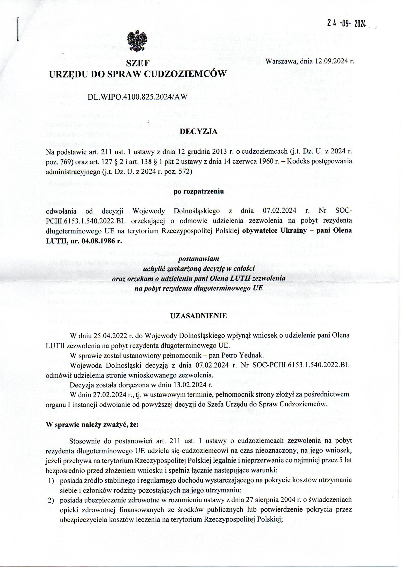 Urząd do Spraw Cudzoziemców