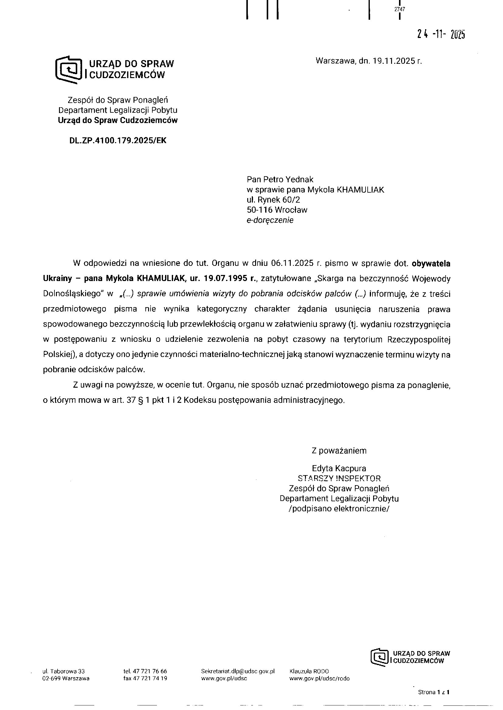 Urząd do Spraw Cudzoziemców