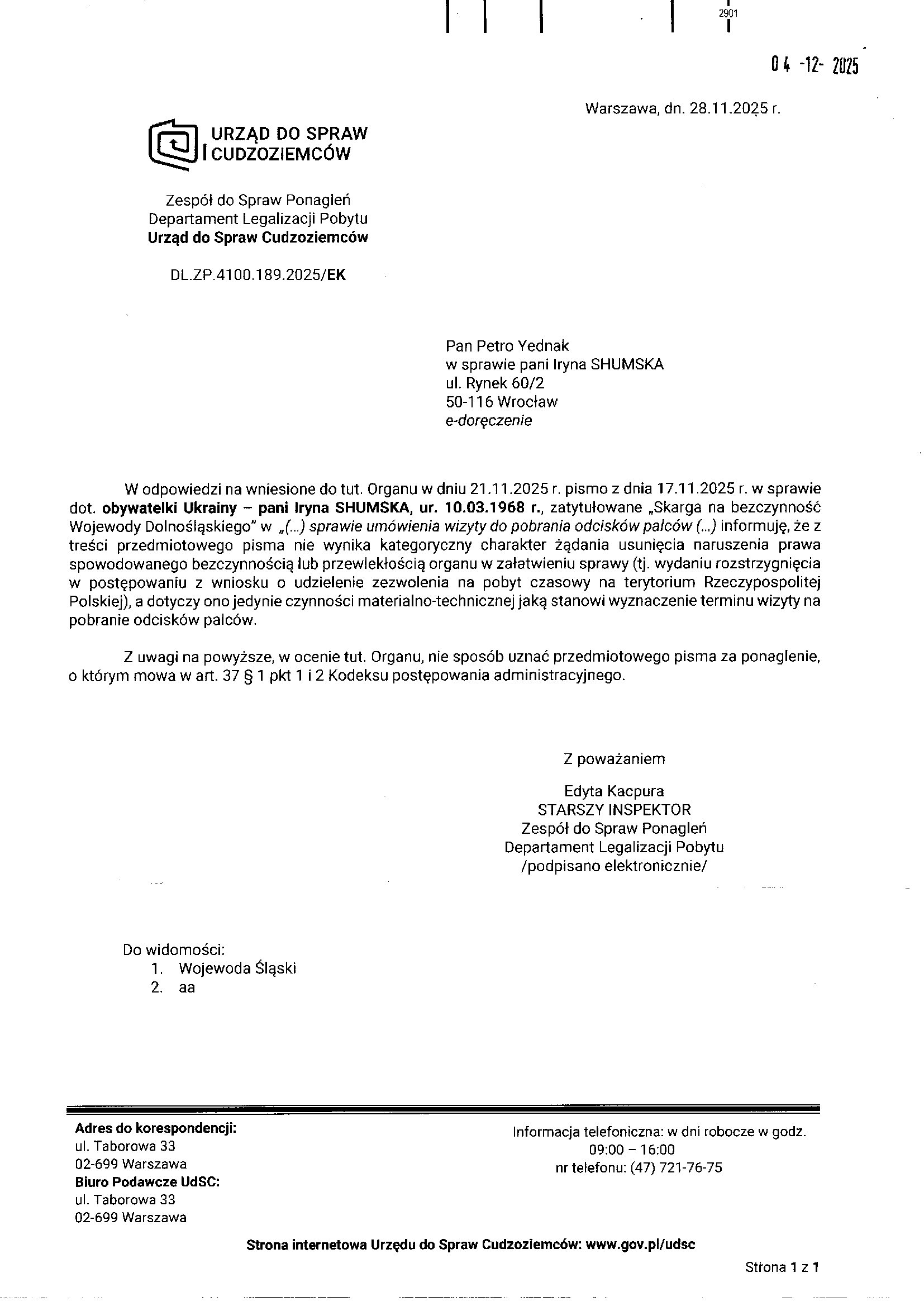 Urząd do Spraw Cudzoziemców