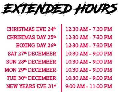 EXTENDED HOURS image