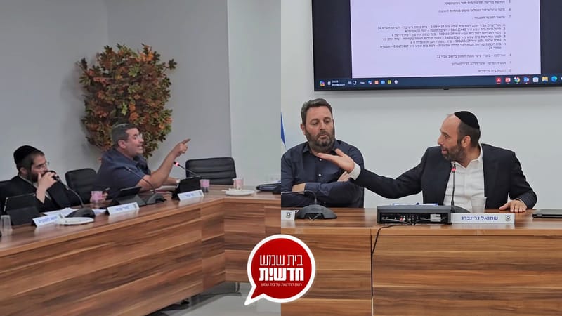 The RA commented on the false storm: "Someone wanted to do ridiculous politics" - Gabbay snapped "I will sue you for libel"