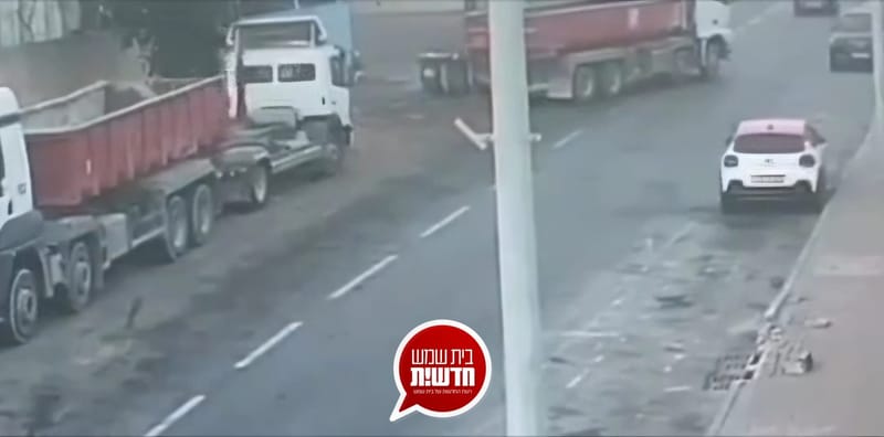 הוגש כתב אישום: מעצר המשאיות הגנובות בידי בלשי תחנת בית שמש לצד העיר