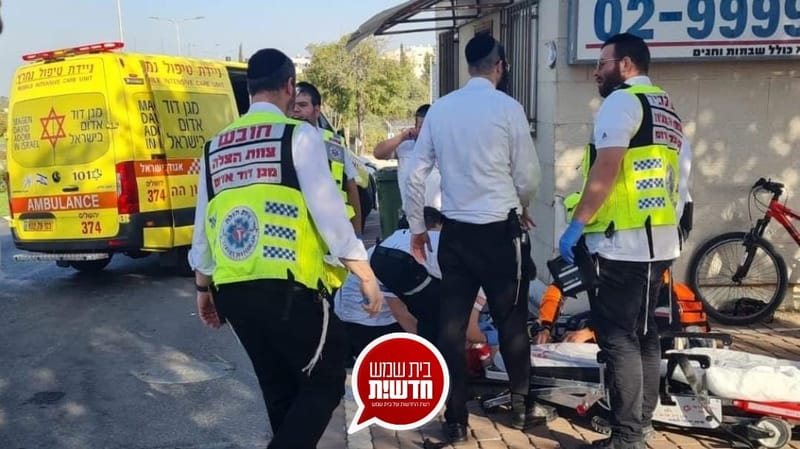 בדרך ללימודים: ילד בן 8 נפצע בינוני עד קשה בתאונה עצמית עם אופניים