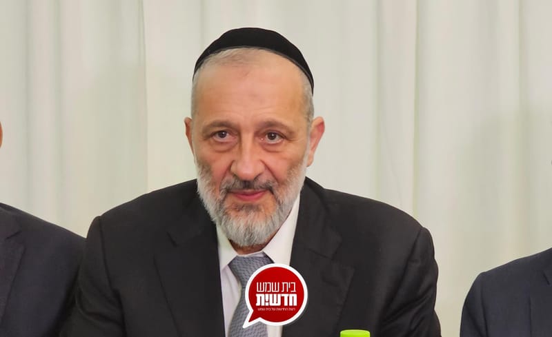 Along with the contacts to coordinate a Deri visit: Top Shas will come to inaugurate operating rooms in the city