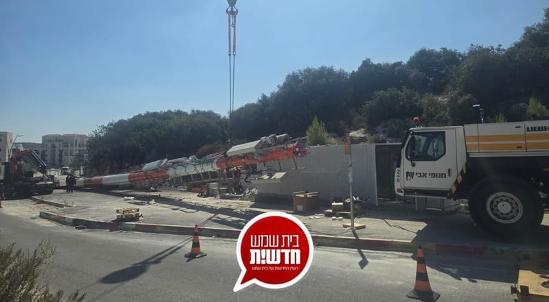 בדרך לשיפור הקליטה בשכונת הענק: האנטנה הסלולרית הונפה ברמה ד'4