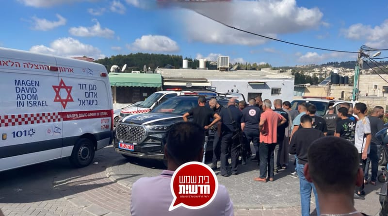 דרמה לצוות מד"א מבית שמש: האמבולנס איתו פינו מהעיר נגנב מרחבת המיון בבית הרפואה