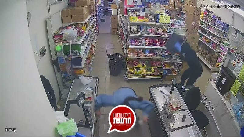 חנות נשדדה הלילה ברמת בית שמש ב': בסריקות המשטרה נתפסו שב"חים בסמוך לשכונה