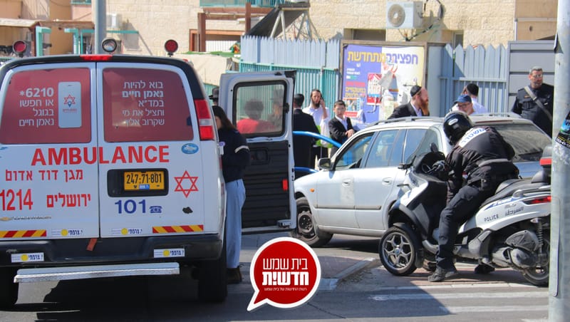 רחוב דובר שלום: ילד כבן 4 נפגע מאוטובוס ופונה במצב קשה ולא יציב