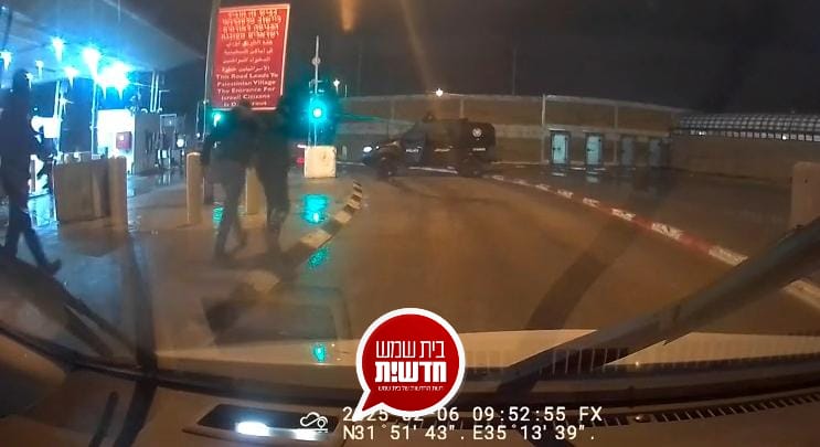 תיעוד בלעדי ממצלמת הרכב שנותרה פועלת: ערבי מרמאללה גנב הלילה רכב מהעיר