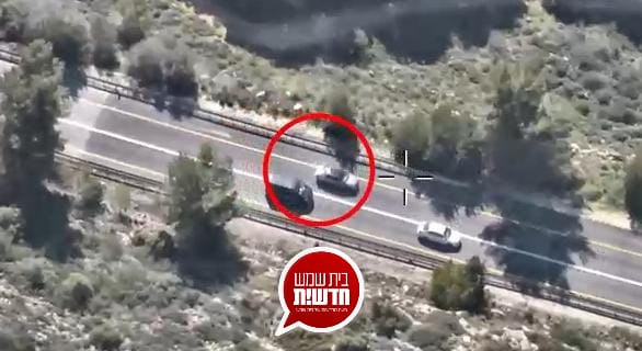 עבירות מסוכנות בתיעוד מהאוויר: עקיפות מסוכנות בכביש 375 - נהגים נעצרו