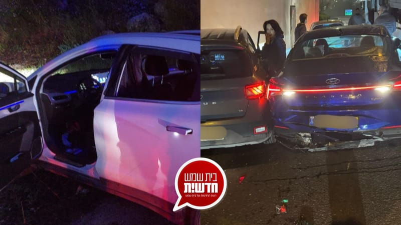 מרדפים ומעצרים: משטרת בית שמש סיכלה גניבות רכבים בידי שב"חים בעיר