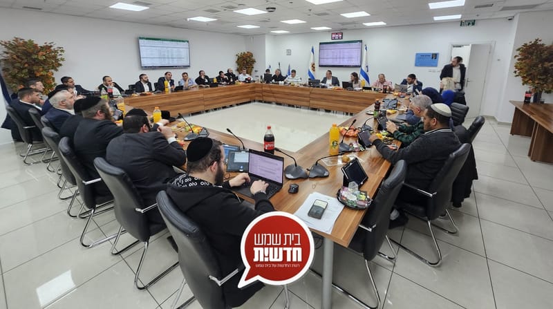 סיכום מליאת מועצת העיר: אושרו למעלה מ-100 הקצאות לבתי כנסת ברחבי העיר
