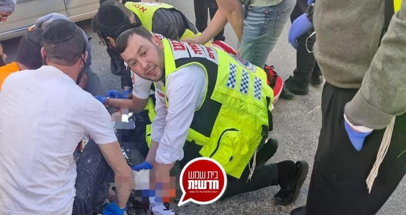 שדרות האמוראים: ילדה כבת 8 נפגעה בתאונת דרכים - מצבה בינוני