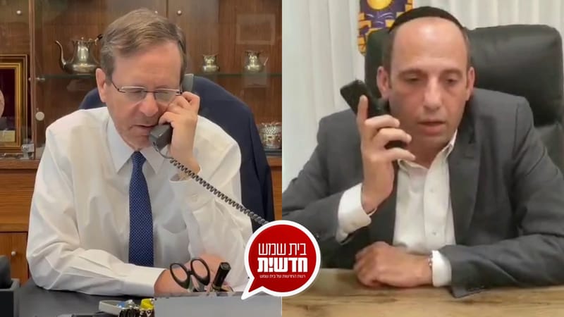 מצעד הגינויים: ראש הממשלה והנשיא התקשרו לחזק - ראשי העיר בעבר במכתב משותף