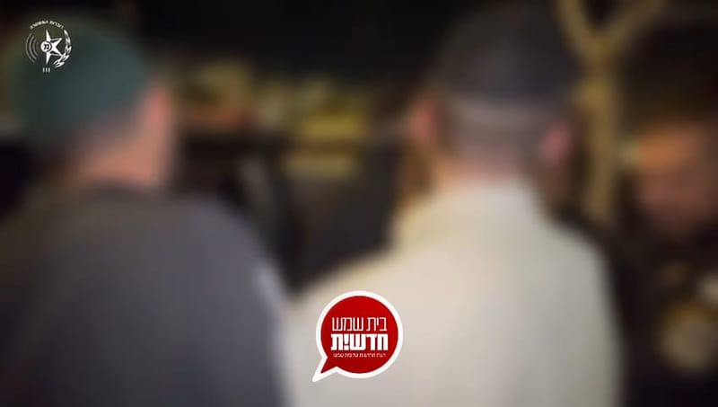 מעצר ראשון בפשיטה לילית: המשטרה עצרה חשוד בהפרת סדר וגרימת נזק לרכב ראש העיר