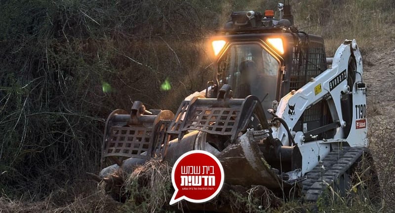 תיעוד: ראש הנפץ של טיל מתימן נמצא ביער צמוד לעיר ונוטרל בהצלחה