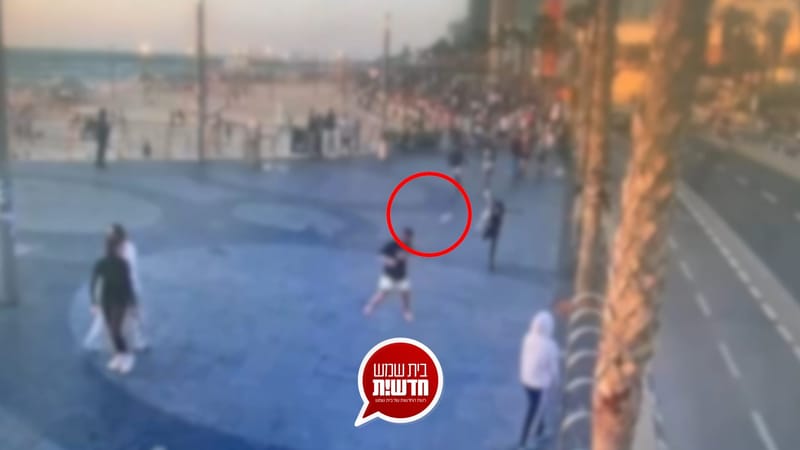 הוגש כתב אישום: קטין תושב העיר תקף נער בחוף תל אביב עם בקבוק זכוכית