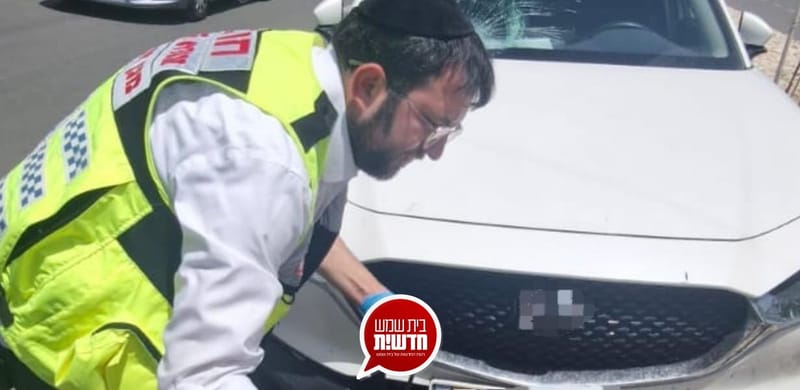 שדרות נהר הדן: הולך רגל בן 24 במצב בינוני - לאחר שנפגע בתאונת דרכים