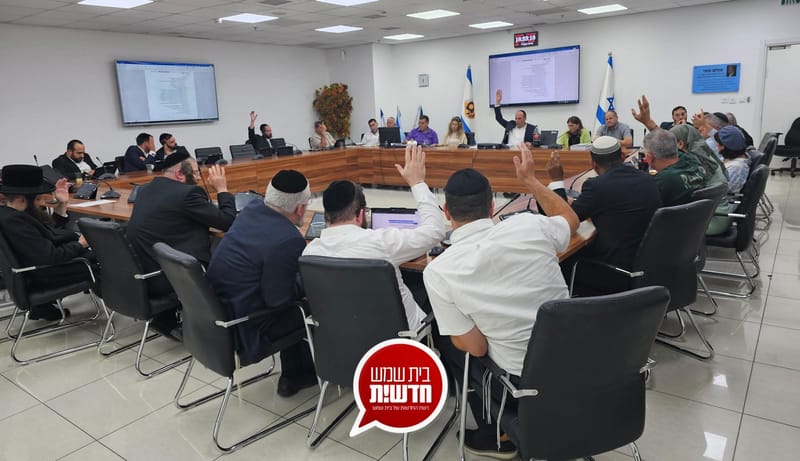 מועצת העיר התכנסה למליאה ואישרה: תקציבים בסך 44.5 מיליון • אבטחה לרה"ע גרינברג