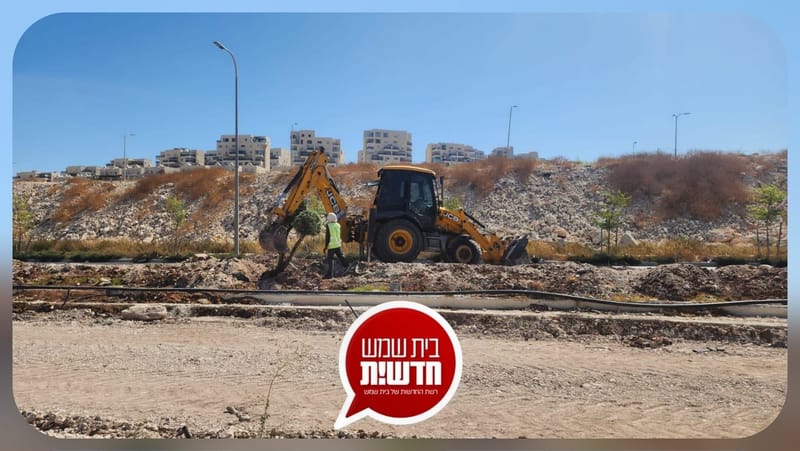מהפכה ירוקה בין רמה ד' לג': העבודות בעיצומן