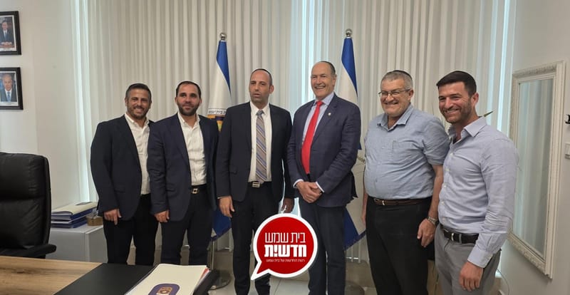 התרשם ממערך הקליטה בעיר: שגריר פנמה בישראל ביקר בבית שמש