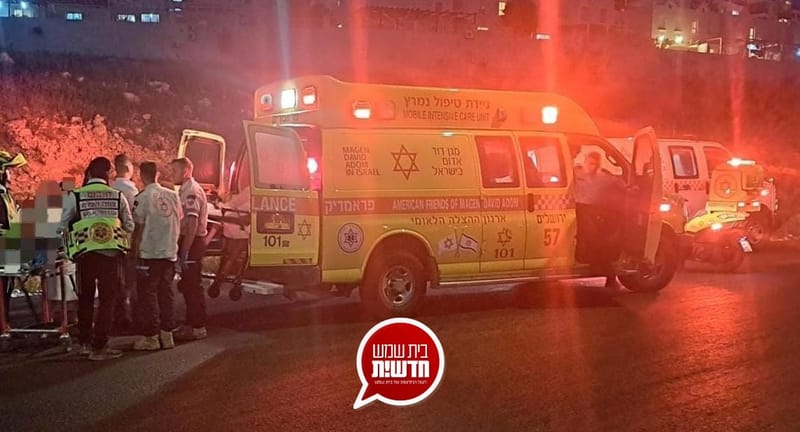 ליל שבת: פעוט כבן שנתיים פונה במצב בינוני לאחר שנכווה ממים רותחים