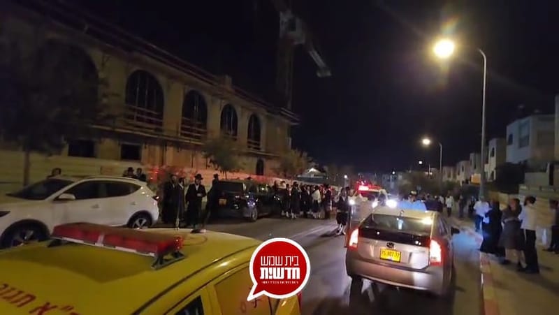 מהומה לילית ברמת בית שמש ג': המשטרה עצרה נערים שהתגלו כעריקים