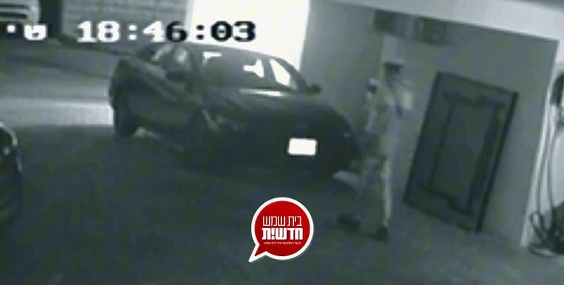 תיעוד בלעדי מגניבת רכב תוך דקות: שני נערים ערבים גנבו רכבים בעיר ונעצרו
