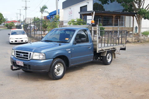 We started with this little ute