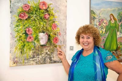 תערוכת "דבר אלי בפרחים" -  3.11.2022 ,  גלריית 'לב האגם', רעננה