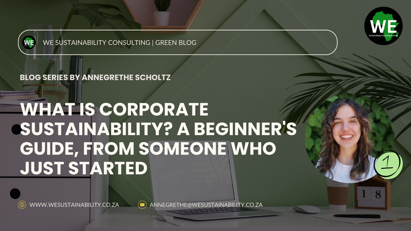 What Is Corporate Sustainability? A Beginner's Guide, From Someone Who Just Started