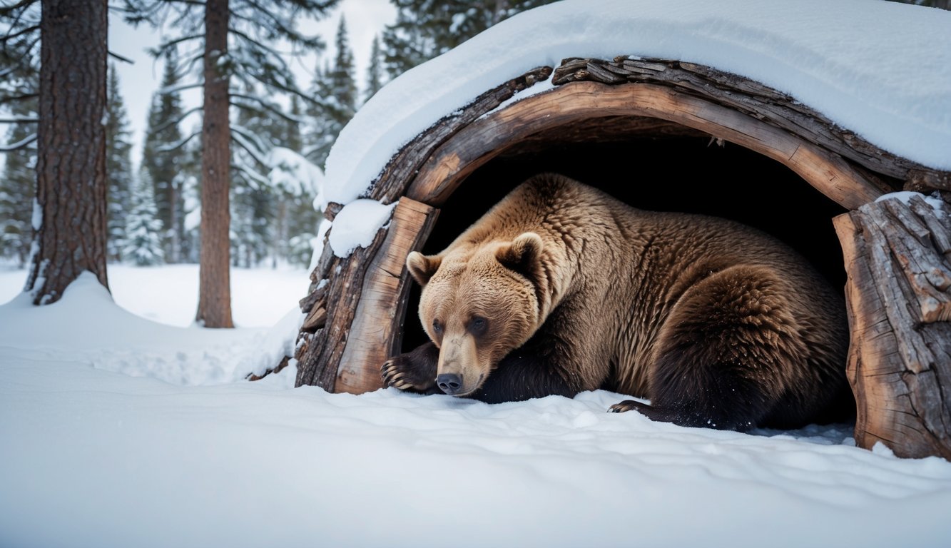 من السبات إلى الحياة: متى تنام الدببة ومتى تستيقظ