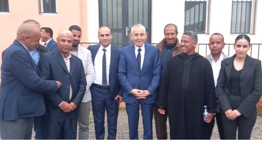 والي جهة مراكش-آسفي يحل بدائرة الأوداية لفك شفرات الملفات التنموية والعقارية العالقة