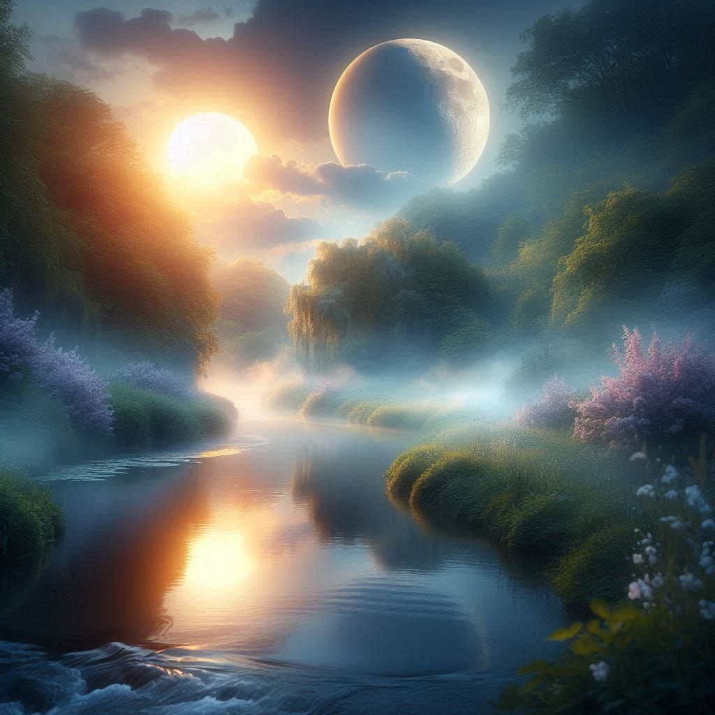 سرَّ الإنسان بين نار الشمس وحنان القمر