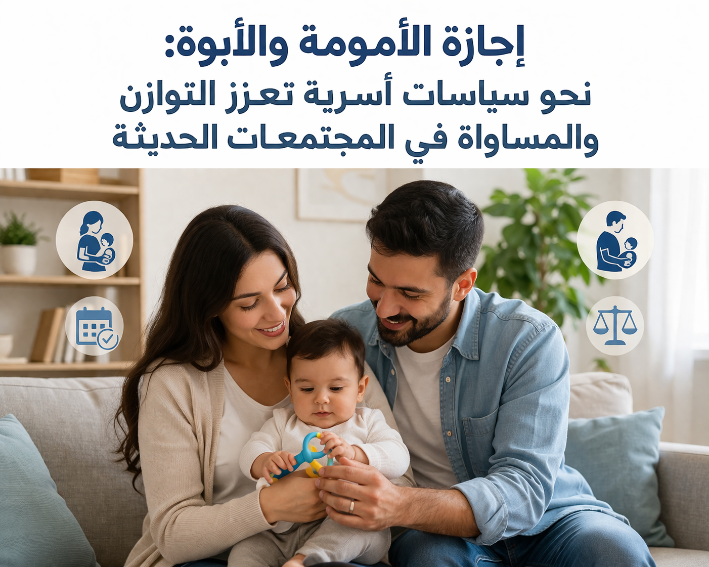 إجازة الأمومة والأبوة: نحو سياسات أسرية تعزز التوازن والمساواة في المجتمعات الحديثة