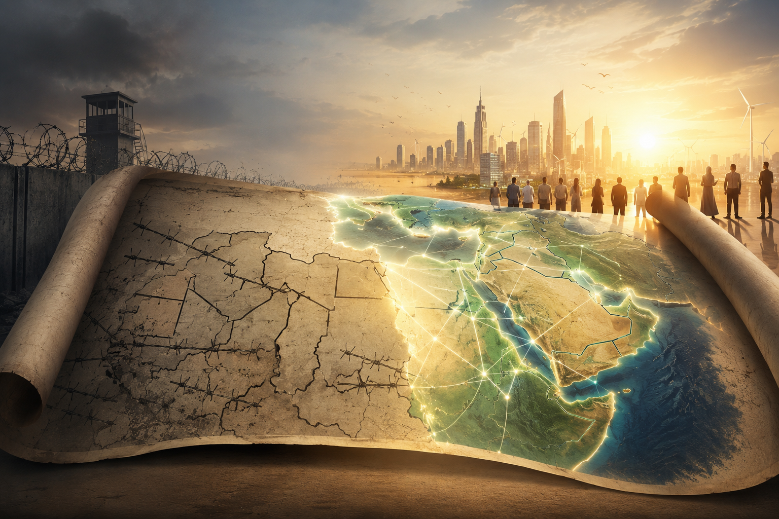 عندما تتغير وظيفة الخرائط المشرق العربي يعيد تعريف وظيفة حدوده