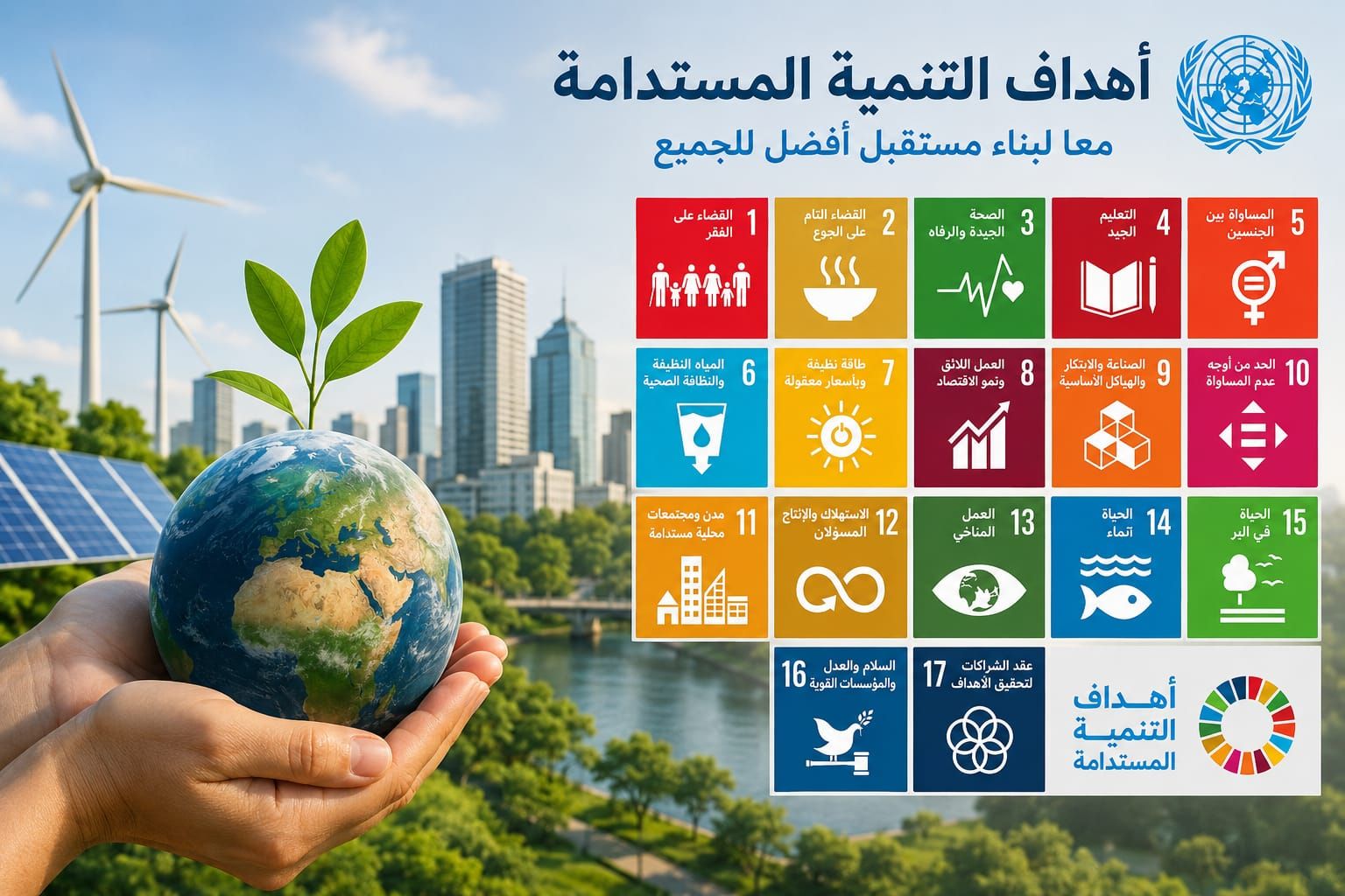أهداف التنمية المستدامة للأمم المتحدة: رؤية عالمية لبناء مستقبل أفضل