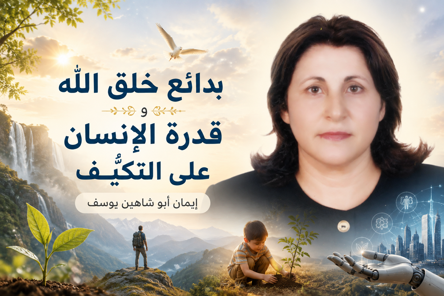 بدائع خلق الله وقدرة الإنسان على التكيُّف- إيمان أبو شاهين يوسف